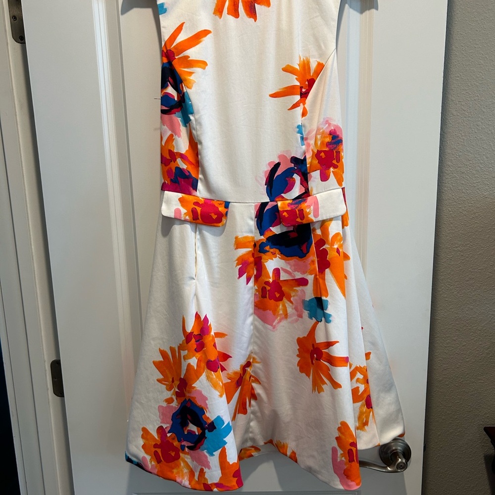 Draper James Citrus Lily Floral Dress.
